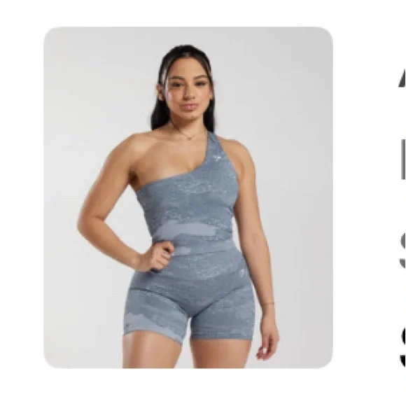 One-Shoulder gray Camo - Picture 1 of 1